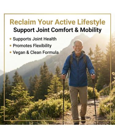 Vegan Glucosamine Chondroitin MSM Joint Support Supplement for Women and Men. Snow Mushroom Chondrotin Sulfate OptiMSM Mobility Cartilage & Flexibility Support Shellfish-Free Non-GMO 120 Capsules - Buy Online on GoSupps.com