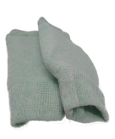 Vakly Heel and Elbow Protector - Knit Elastic Sleeve with Inner Shock Absorption Cushioned Foam Pad for Elbows ad Heels (1 PAIR MEDIUM) 1 Pair (Pack of 1)