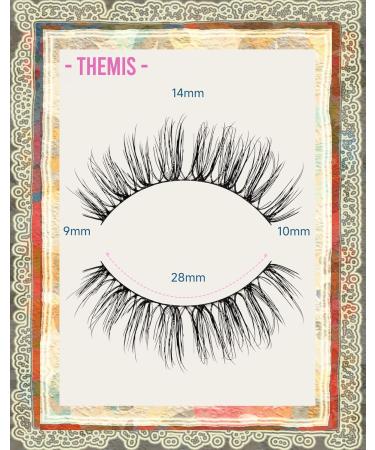 Shop Natural Look Mink Lashes | Fluffy & Wispy Eyelashes for Volume | Adious #Akso #Themis - Buy Online on GoSupps.com