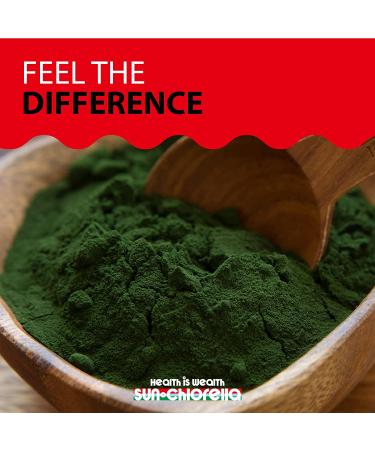 Sun Chlorella Powder - Green Algae Superfood for Immunity, Gut Health & Energy | Non-GMO | 30 Packets - Buy Online on GoSupps.com