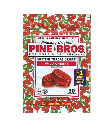 Pine Bros Throat Drops Ch Size 32ct Pine Bros Throat Drops Chrry 32ct