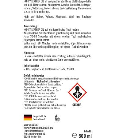 Urban Forest Leather Oil - Premium Leather Conditioner for Saddle Bridle Sofas Car Seats & Shoes - Protect & Maintain Your Leather Goods - Buy Online on GoSupps.com