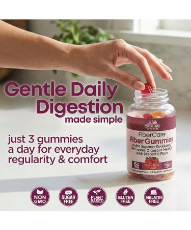 Country Farms Fiber Care Prebiotic Gummies, 6g of Fiber Per Serving, FOS from Beets, Digestive Health, Supports Regularity, Mixed Fruit Flavor - Buy Online on GoSupps.com