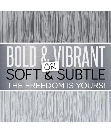 Colour-Freedom Gloss Pro Storm Grey Semi-Permanent Hair Colour 150ml - Vegan Colour Mask with PurePlex | Ammonia-Free, Ultra-Vibrant Shade Lasts 6-10 Washes | Pack of 1 - Buy Online on GoSupps.com