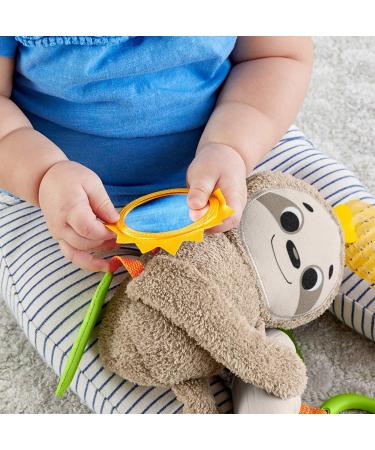 Fisher-Price Slow Much Fun Stroller Sloth - Motion & Sensory Baby Toy for Newborns - Buy Online on GoSupps.com