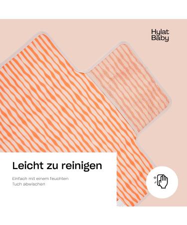 Hylat Baby Foldable Changing Mat - Travel-Friendly Pink Changing Mat for Active Families - Buy Online on GoSupps.com