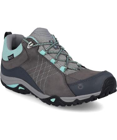 Oboz Women's Sapphire Low B-Dry Waterproof Hiking Shoe - Charcoal/Beach (Size 10) - Buy Online on GoSupps.com