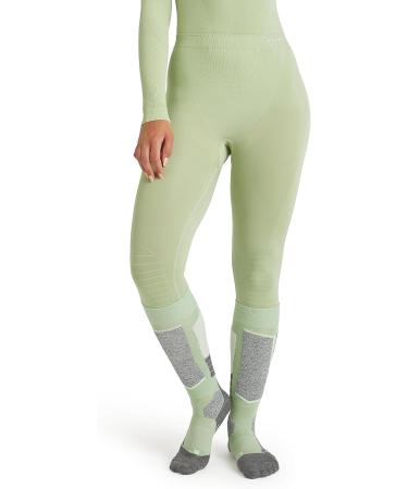 Falcon Women's Warm Long Underpants - Quick-Drying Breathable Sport Underwear for Mild to Cold Temperatures - XL in Quiet Green 7378 - Buy Online on GoSupps.com