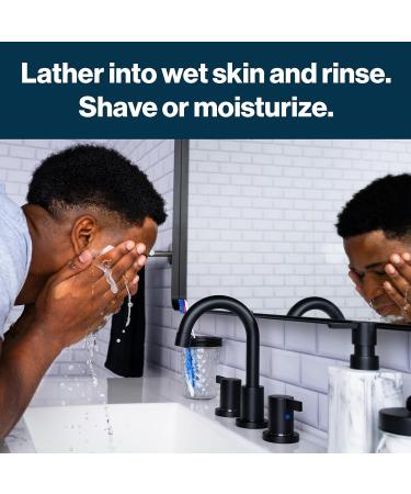 Gillette SkinGuard Face Scrub for Men 5 oz Daily Cleansing Exfoliating Face Scrub with Shea Butter and Charcoal - Buy Online on GoSupps.com