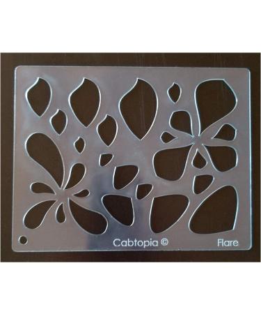 Cabtopia Lapidary Jewelry Design Template StencilFlare - Create Stunning Jewelry Pieces - Buy Online on GoSupps.com