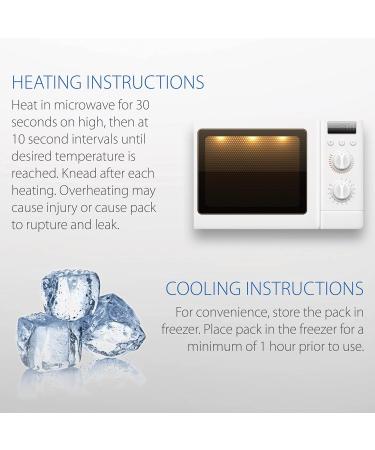 Core Products Soft Comfort CorPak Hot and Cold Therapy - 10 X 13 (2 Pack) | Pain Relief | Reusable Gel Pack | Microwaveable Heating Pad - Buy Online on GoSupps.com