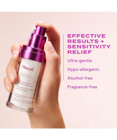 Murad Heartleaf Gentle Resurfacing Serum Low-Dose Glycolic Acid AHA and Heartleaf Comfortably Exfoliates Senstive Skin to Improve Radiance and Smooth Fine Lines & Wrinkles 1.0 Fl Oz - Buy Online on GoSupps.com