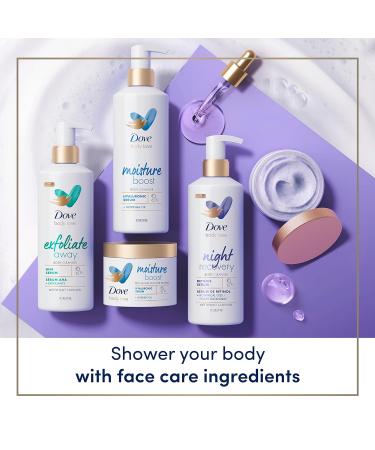 Dove Body Love Exfoliating Body Polish 3-Pack - Smooth Rough Skin, Body Scrub with AHAs - 12 oz - Buy Online on GoSupps.com