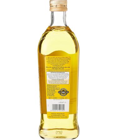 Filippo Berio Pure Olive Oil 1L Glass Bottle - Cooking Oil & Salad Dressing - Buy Online on GoSupps.com