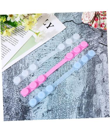 Minkissy 8st Mask Extension Hooks | Anti-Strangulation Face Mask Adapters | White Headband Connectors for Hearing Protection - 15.8x1.5cm - Buy Online on GoSupps.com