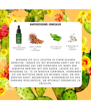 Organic Cactus Core Oil (30ml + 5ml Free) | Nourishing Oil for Face Skin Body Nails & Hair | Pure Prickly Pear Seed Oil - Buy Online on GoSupps.com