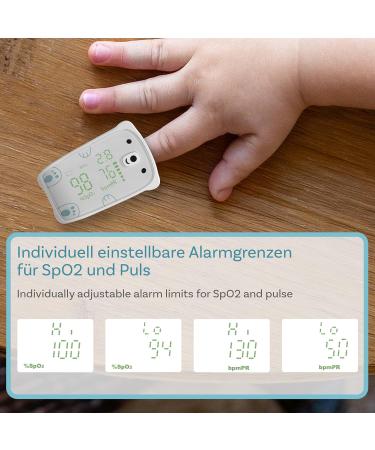 Buy Pulox PO-235 Pulse Oximeter for Children - Accurate Oxygen Saturation & Pulse Rate Measurement with Alarm Function - International Shipping Available - Buy Online on GoSupps.com