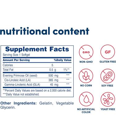 American Health Royal Brittany Evening Primrose Oil 200 Count - Dietary Supplement - Buy Online on GoSupps.com