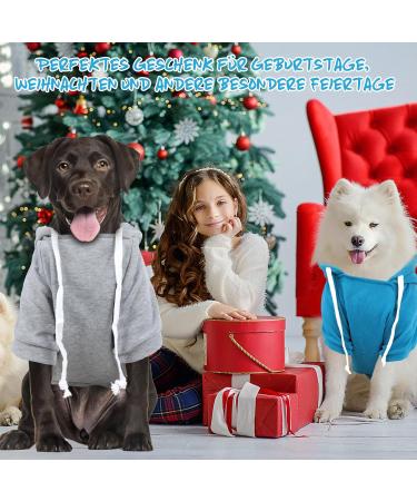 Ranypet 3XL Large Dog Hooded Sweater Set - Soft Cotton Pet Hoodie & Zipper Bag for Autumn/Winter Fashion - Buy Online on GoSupps.com