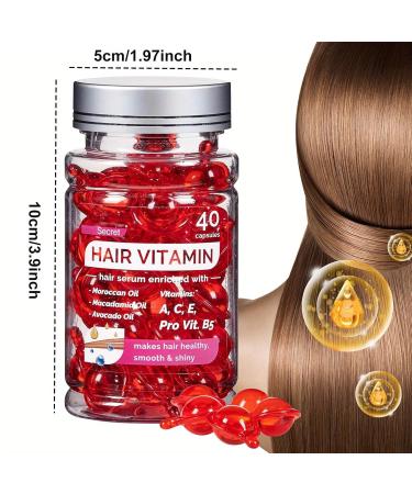 Buy Hair Care Essence: Argan Macadamia Oil Conditioner for All - No Rinse Vitamin ACE & Pro B5 - 160 Capsules - Buy Online on GoSupps.com