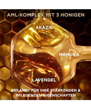 Garnier Real Treasures Restorative Shampoo Honey Treasures XXL size 1L strengthens and nourishes damaged and brittle hair 1000 ml - Buy Online on GoSupps.com