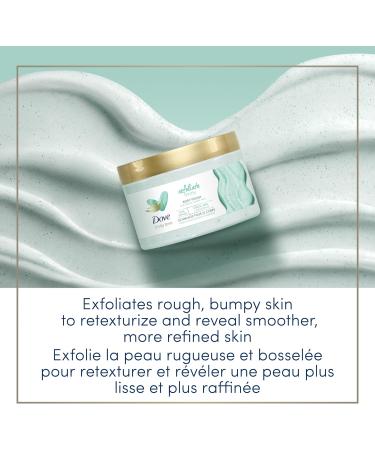 Dove Body Love Body Scrub for rough bumpy skin Exfoliate Away body scrub with AHAs for silky smooth skin 340 g - Buy Online on GoSupps.com