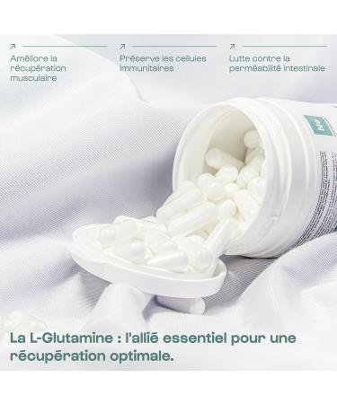 L-Glutamine Kyowa v g tale 100% pure | L-Glutamine en poudre 125gr | Compl ment Alimentaire | Acide Amin | R cup ration apr s l'Entrainement | Nutrielement by Nutrimuscle 125 Grammes - Buy Online on GoSupps.com