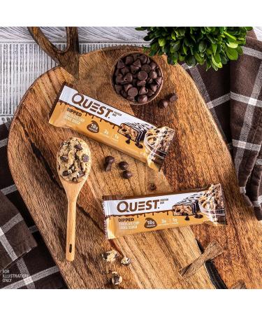 Quest Protein Chips & Cookie Dough Bars Bundle - Spicy Sweet Chili Chips (12 Ct 1.1 Oz) and Chocolate Chip Cookie Dough Bars (12 Ct 1.76 Oz) - Buy Online on GoSupps.com