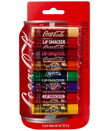 Lip Smacker Lip Balm Sticks | Great 8 Flavors Party Pack | 2022 Assorted Lip Balm | Perfect for All Skin Types | International Shipping Available - Buy Online on GoSupps.com