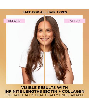 Buy Pantene Pro-V Miracles Infinite Lengths Biotin + Collagen Shampoo 13.5 fl oz | Sulfate-Free Hair Care for Longer Healthier Hair - International Shipping Available - Buy Online on GoSupps.com