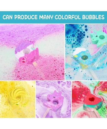 Tacobear Kids Bath Bombs for Girls with Unicorn Jewelry Toys - Organic Handmade Bubble Bath Fizz Spa Set for Birthday & Children's Day Gifts - Buy Online on GoSupps.com