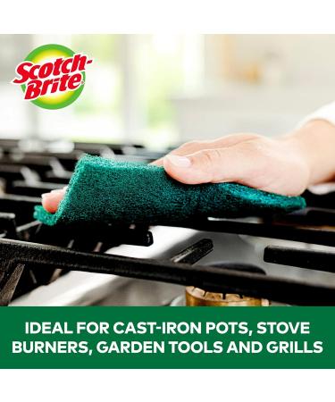 Buy Scotch-Brite Heavy Duty Scour Pads - Perfect for Kitchen Garage & Outdoors - 3-Pack - Buy Online on GoSupps.com
