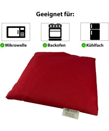 Bonblatt Organic Cherry Stone Pillow | Oeko-Tex 100 Certified | Made in Germany | Heat Cushion for Adults, Babies, Children, and Pets - Buy Online on GoSupps.com