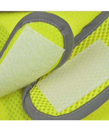 Premium Reflective Dog Rain Jacket - Neon Yellow Safety Vest Water Repellent & Stylish | International Shipping Available - Buy Online on GoSupps.com