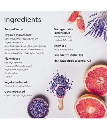 Puracy Organic Baby Lotion - Lavender & Grapefruit 12 fl oz | Gentle & Hydrating Formula - Buy Online on GoSupps.com