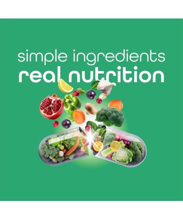 Zena Nutrition Organic Super Greens Fruit & Veggies Supplement 70+ Superfoods from Fruit & Vegetables Spirulina Chlorella Prebiotics & Probiotics Digestive Enzymes for Gut Health 180 Capsules Unflavoured Capsules - Buy Online on GoSupps.com