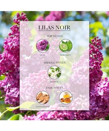 Shop Lilas Noir Fragrance Oil 50ML - Premium Flower Collection | International Shipping Available - Buy Online on GoSupps.com