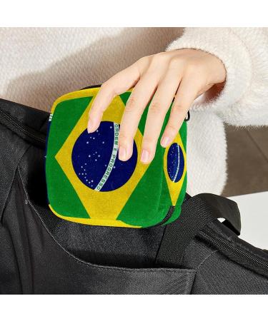 Menstruation Pad Bag with Zipper | Women's Tampon & Napkin Bag | Stylish & Practical Collective Bags for Women & Girls | Shipping Worldwide - Buy Online on GoSupps.com