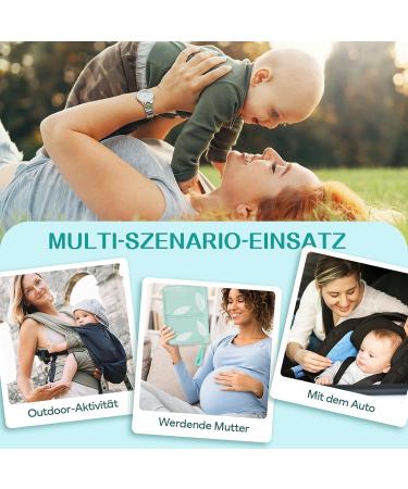 Nesritoy Baby Diaper Bag with Diaper Pad | Spacious & Compact On-the-Go Design (31x22cm) - Perfect for International Travel - Buy Online on GoSupps.com