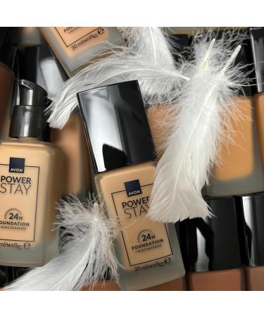 Avon Power Stay 24-Hour Foundation Honey Beige Comfortable & Durable Blanket That Won't Fade Or Drip 30ml - Buy Online on GoSupps.com