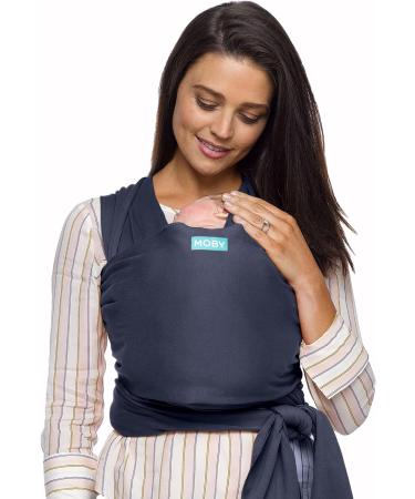 Moby Classic Baby Wrap in Deep Sea - Comfortable and Stylish Baby Carrier - Buy Online on GoSupps.com