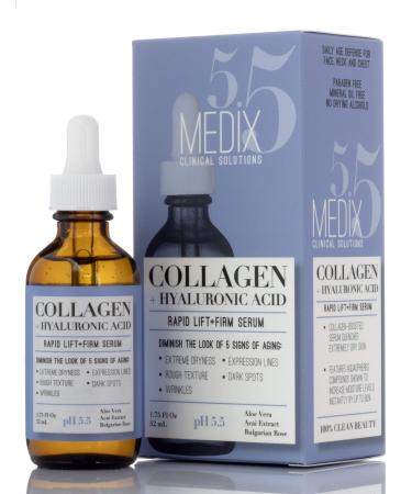 Medix 5.5 Collagen + Hyaluronic Acid Rapid Lift + Firm Serum 1.75 fl oz (52 ml)