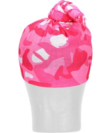Mumbi 30574 Camouflage Pink Mouth & Nose Cover | Stylish Face Mask for Women | International Shipping Available - Buy Online on GoSupps.com