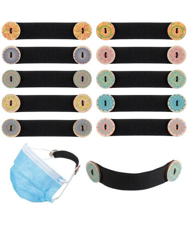 Faruta earbish extension earrien hook earbound extension buckle ear protection holder hook adjustable anti-slip ear pain relief long-term wear earache pressure pain