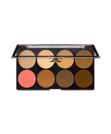 Ruby Kisses 3D Contour Artist Cream Palette - Light Medium | Enhance Your Features with Precision - Buy Online on GoSupps.com