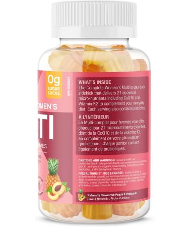 Suku Vitamins - The Complete Women's Multivitamins Enriched with Vitamin K2 Vitamin A and More Easy to Chew Sugar-and-Gluten-Free Gummy Vitamins Non-GMO 60 Counts - Buy Online on GoSupps.com