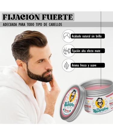 Beardbe Matte Hair Pomade Wax for Men Women & Kids | Natural Finish Medium Hold Water-Based No Residues - Buy Online on GoSupps.com