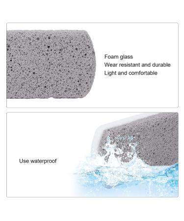 Premium Double-Sided Foot Pumice Stone Effective Callus Remover & Exfoliating Pedicure Tool for Smooth Feet (Gray White) | International Shipping - Buy Online on GoSupps.com