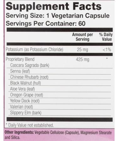 Natural Balance Colon Clenz 60 Veg Capsules - Gentle Detox and Digestive Support - Buy Online on GoSupps.com