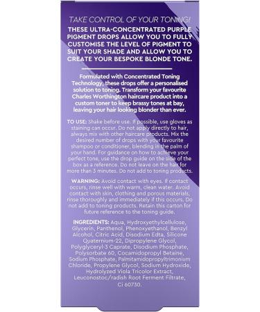 Charles Worthington ColourPlex UV Toning Drops 30ml - Buy Online on GoSupps.com